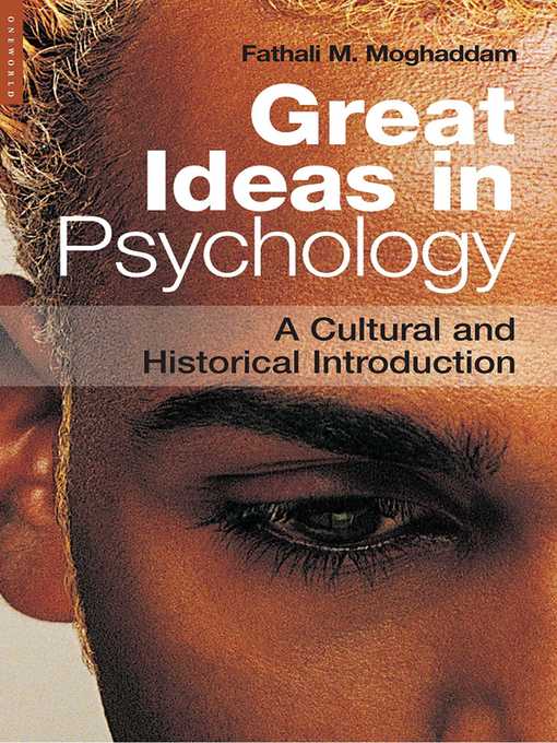 Title details for Great Ideas in Psychology by Fathali M. Moghaddam - Available
